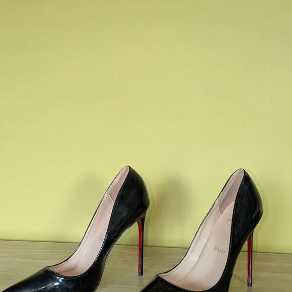 Christian Louboutin Pigalle 120mm black patent leather size 43 (10) - Picture 4 of 6